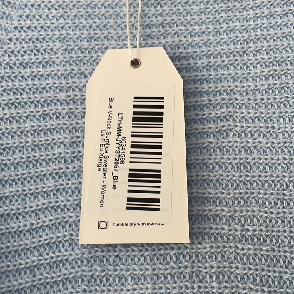Powder Blue Sweater - Picture 4 of 4